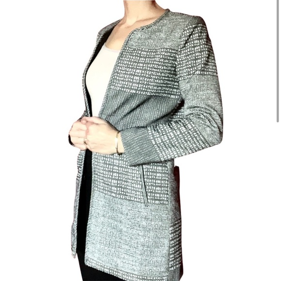 Black and white graphic jacket H&H - Picture 3 of 4